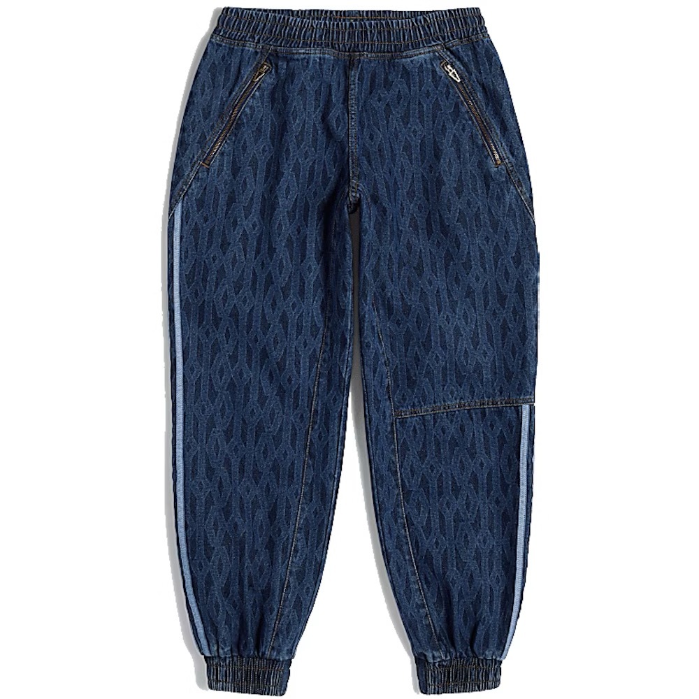Adidas Ivy Park Monogram Denim Track
Pants